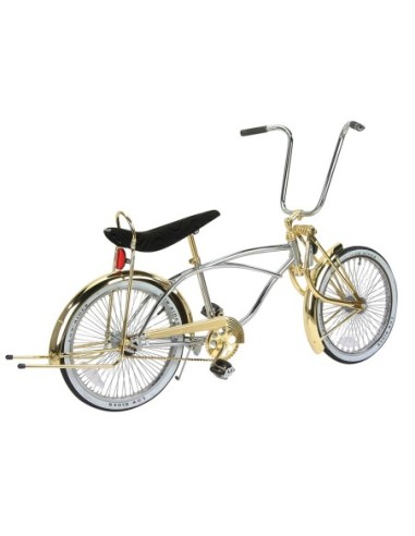 20 Lowrider collection Bike 533-3 Chrome-Gold.